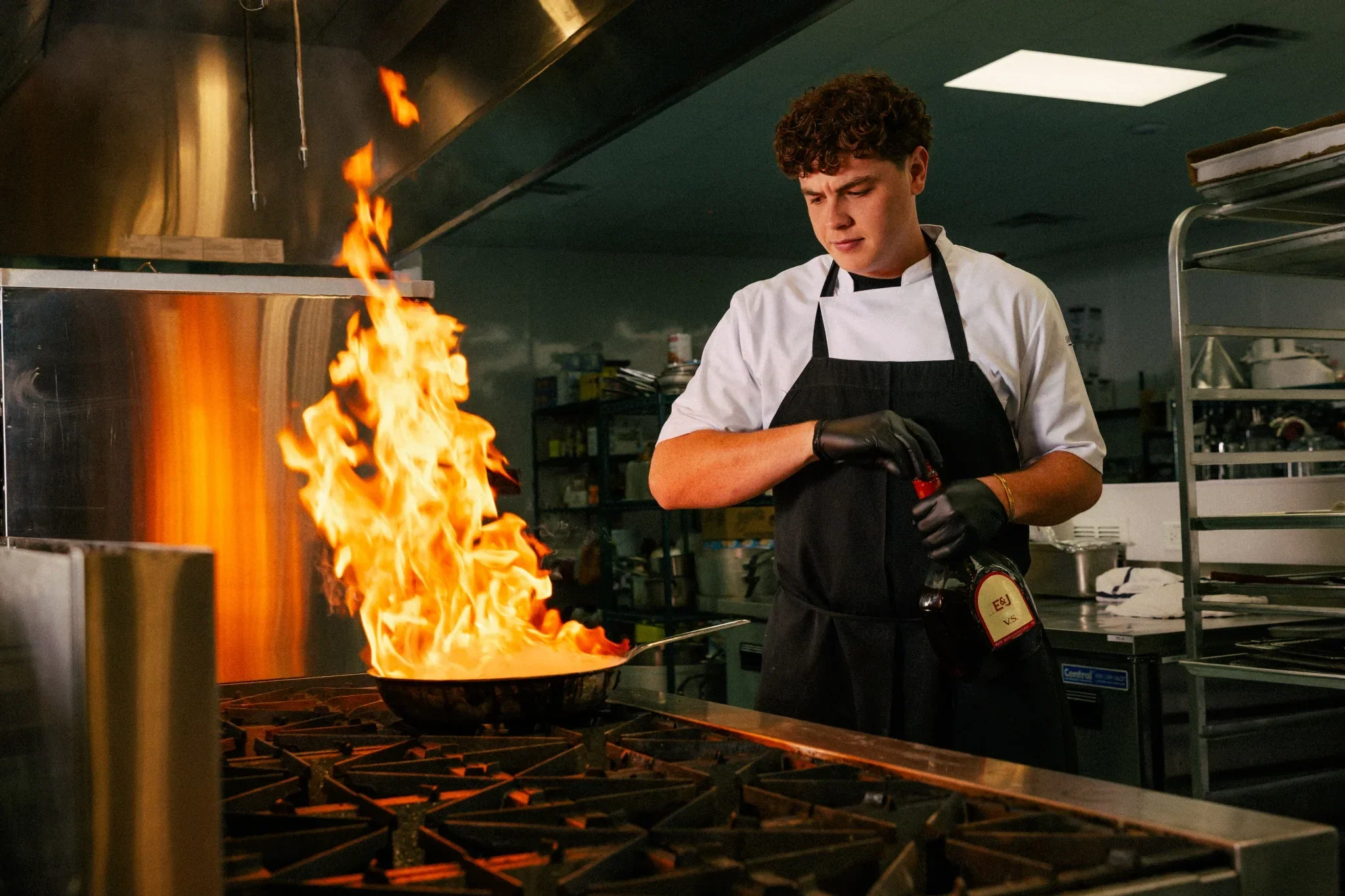 Chef's Garden Catering & Events on-location branding photography