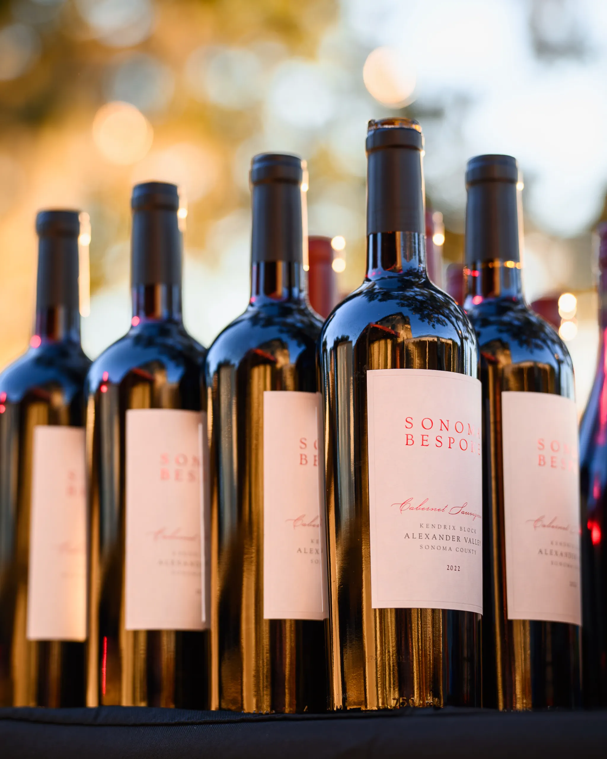 Catering appetizers ready for service