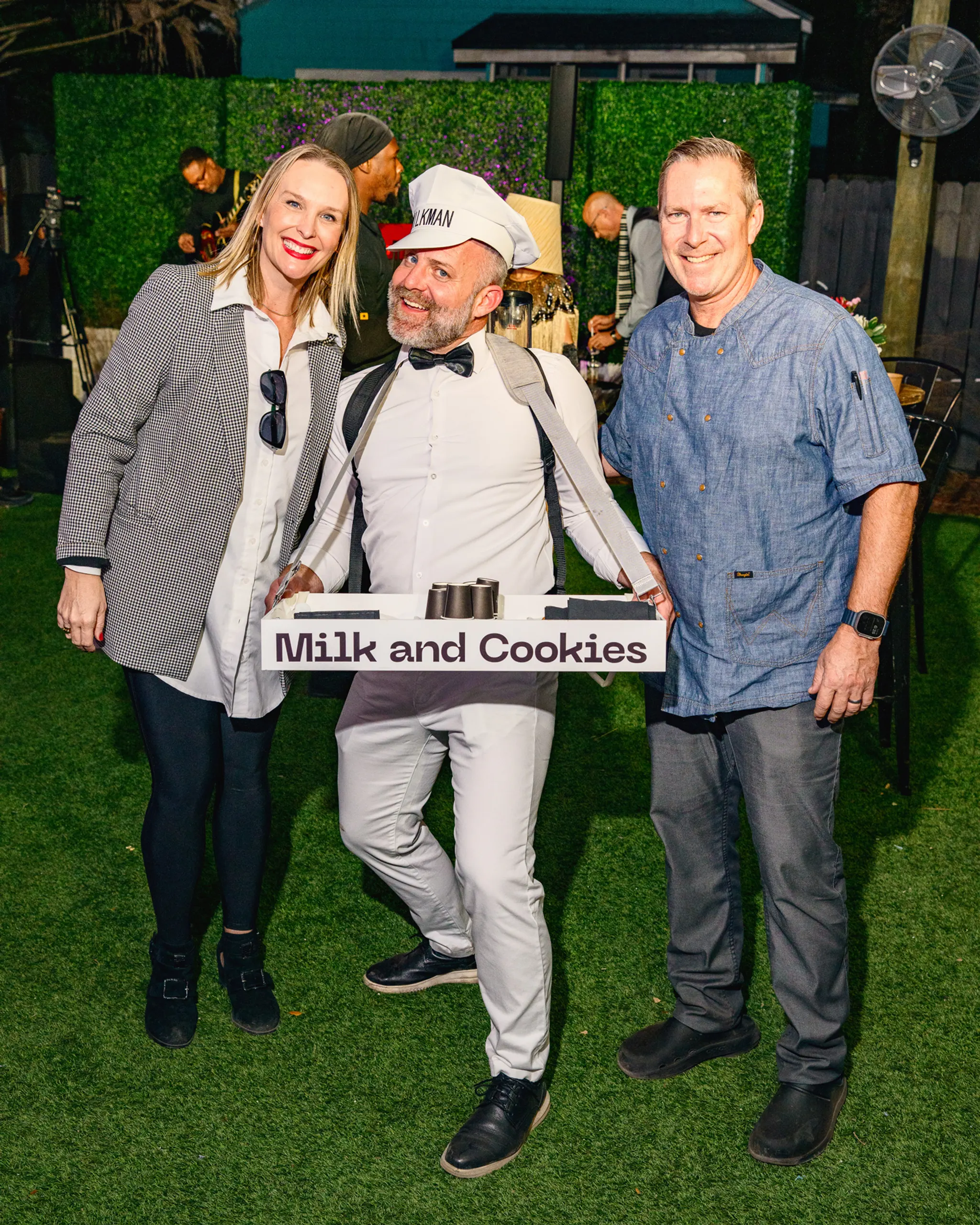 Chef's Garden team at PRI industry event