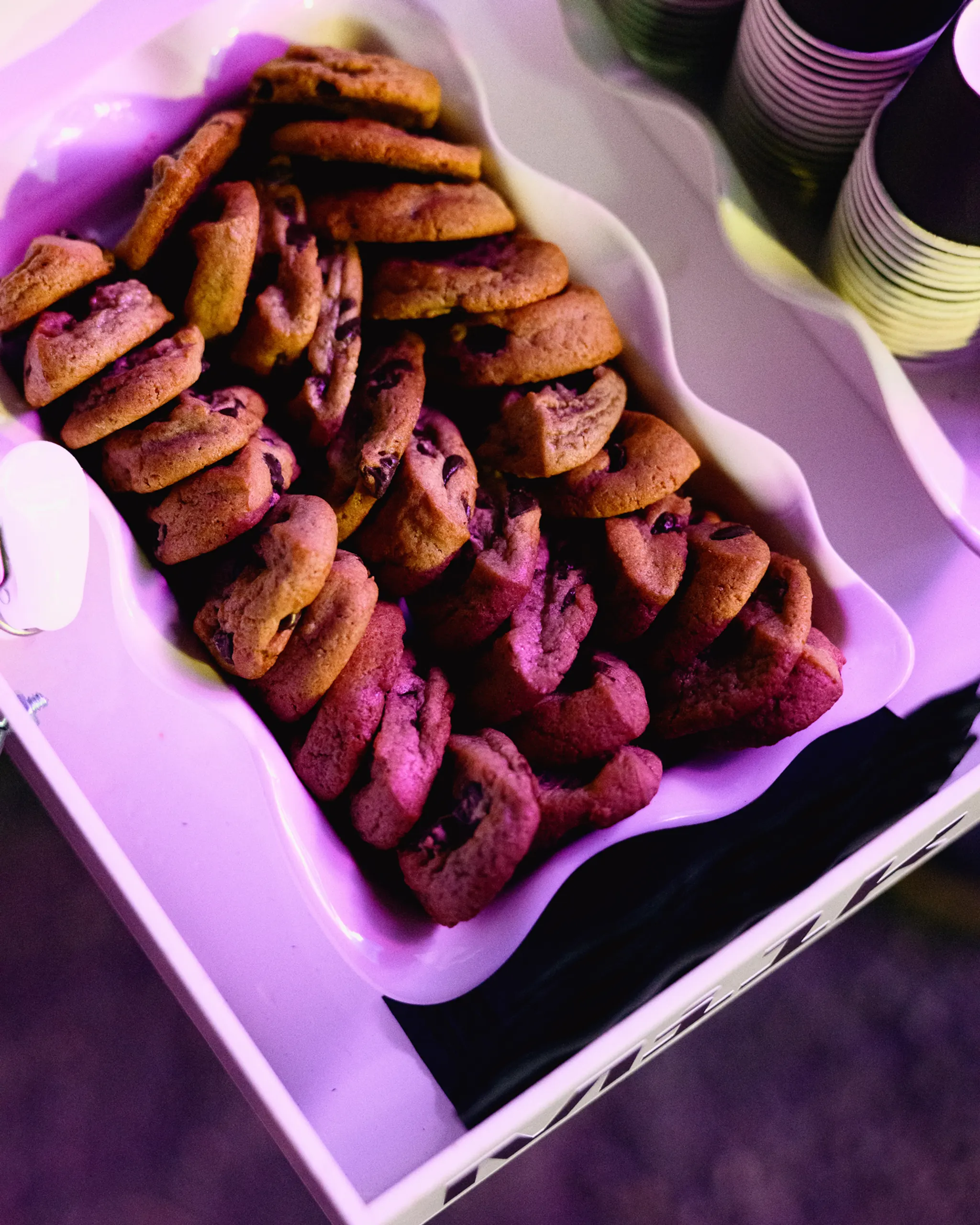 Chips display at PRI industry event