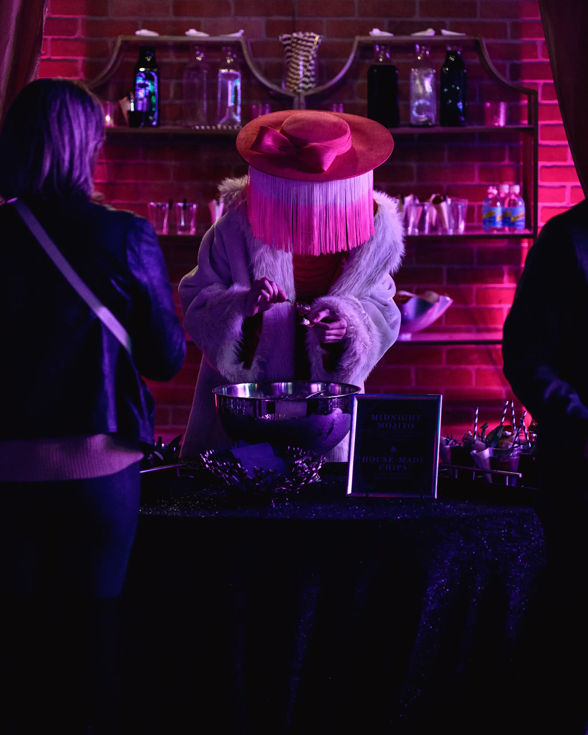 Drinks display at PRI event Citri