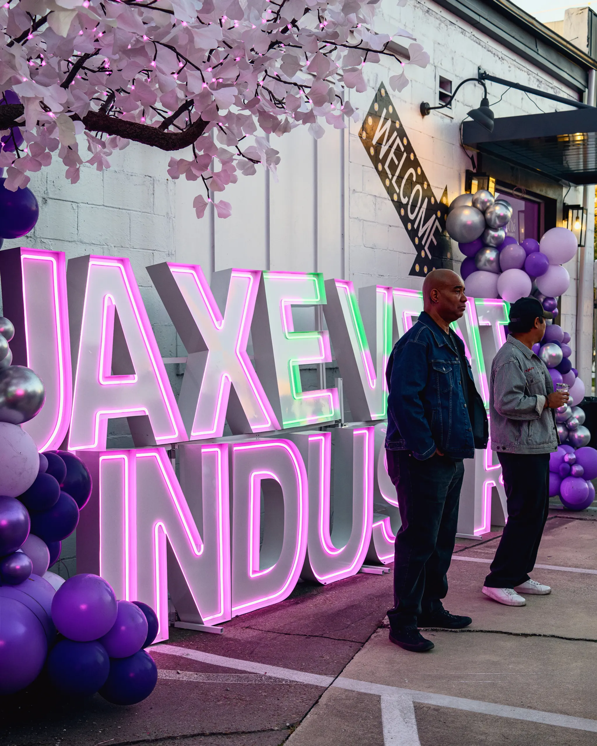 Food display detail at PRI industry event