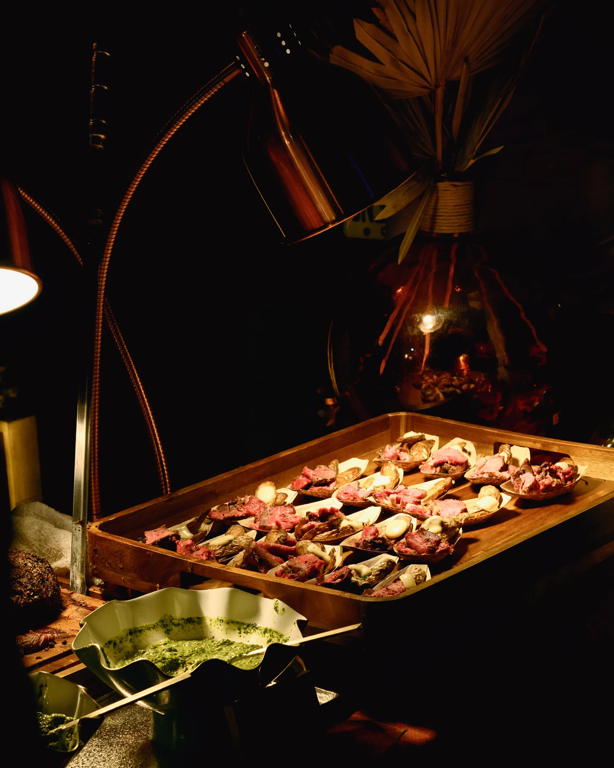 Steak frites at PRI industry event