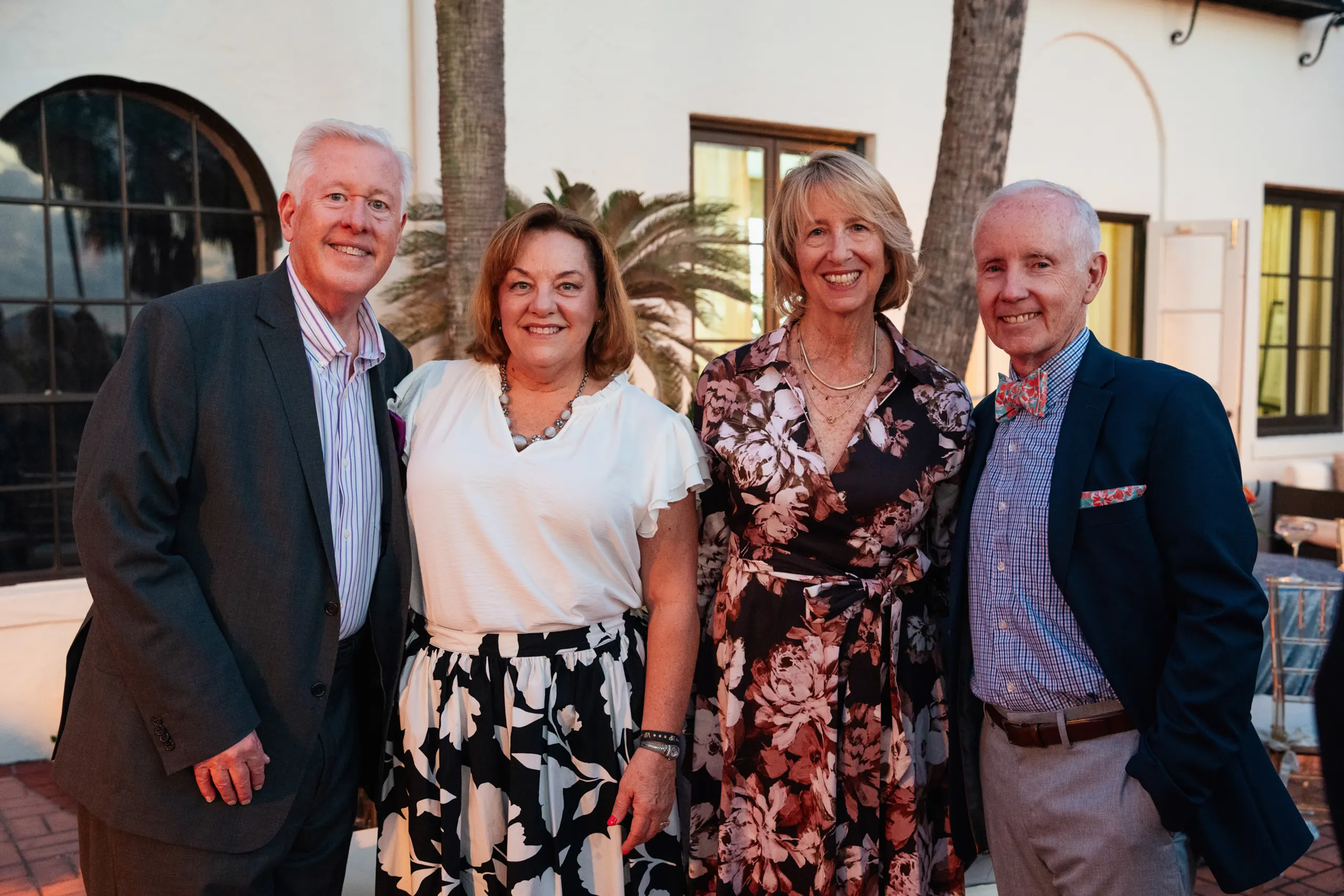 Taking guest photos at the San Marco Centennial Soirée