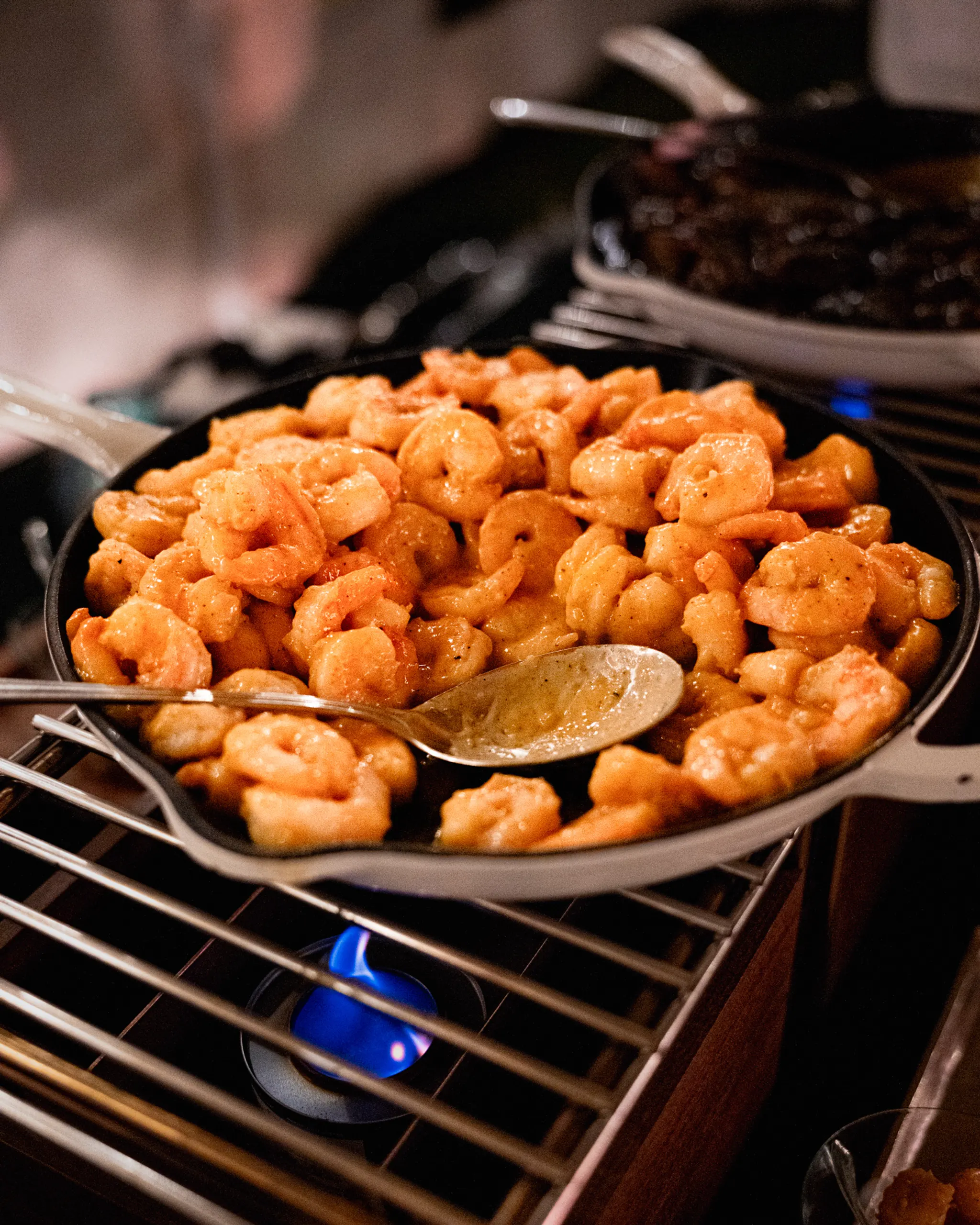 Shrimp appetizer at the San Marco Centennial Soirée
