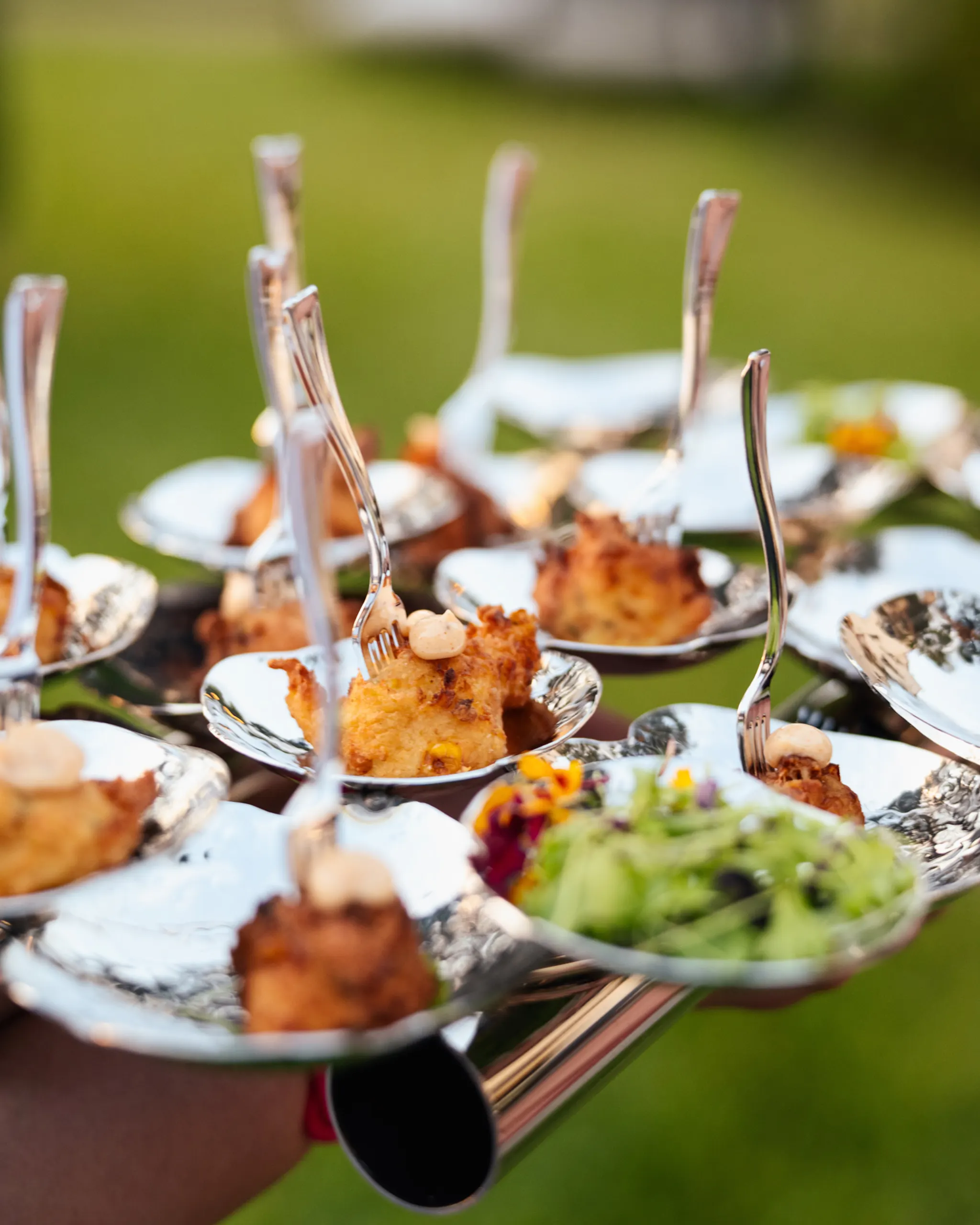 Tempting appetizers at the San Marco Centennial Soirée